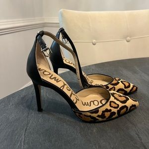 Sam Edelman Leopard Print Heels